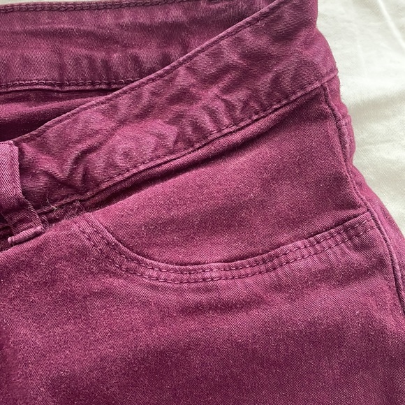 Refuge Maroon jeggings - Picture 4 of 9
